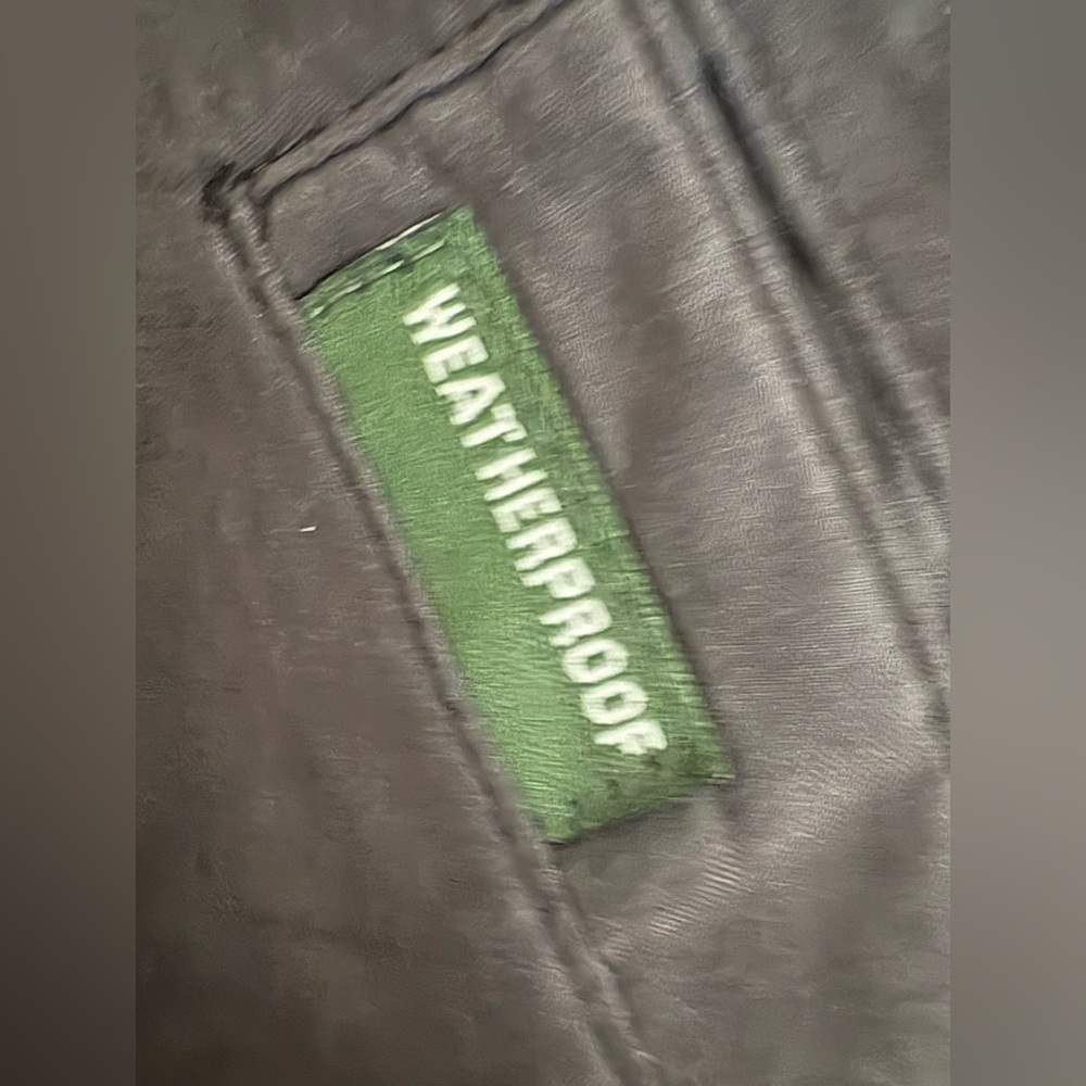 Weatherproof Black Bomber Golf Jacket - image 2